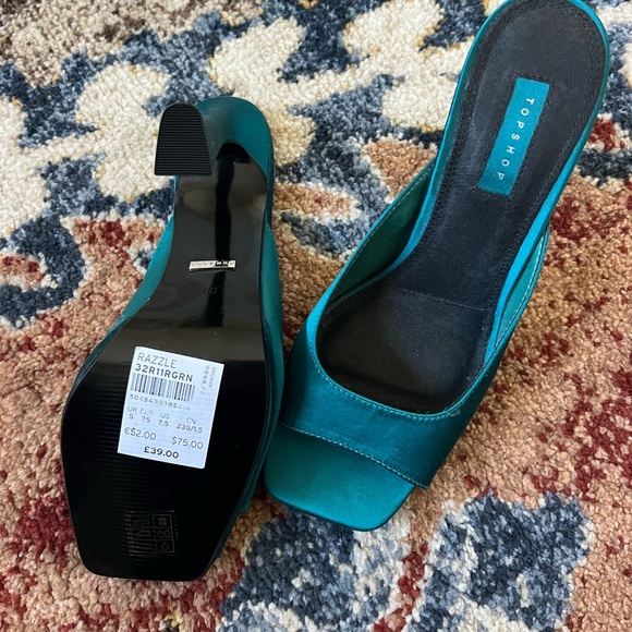 Topshop Satin Heels - Picture 3 of 3